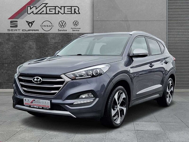 Hyundai TUCSON 1.6 Advantage 4WD DCT AHK SHZ Navi LenkradHZG Totw