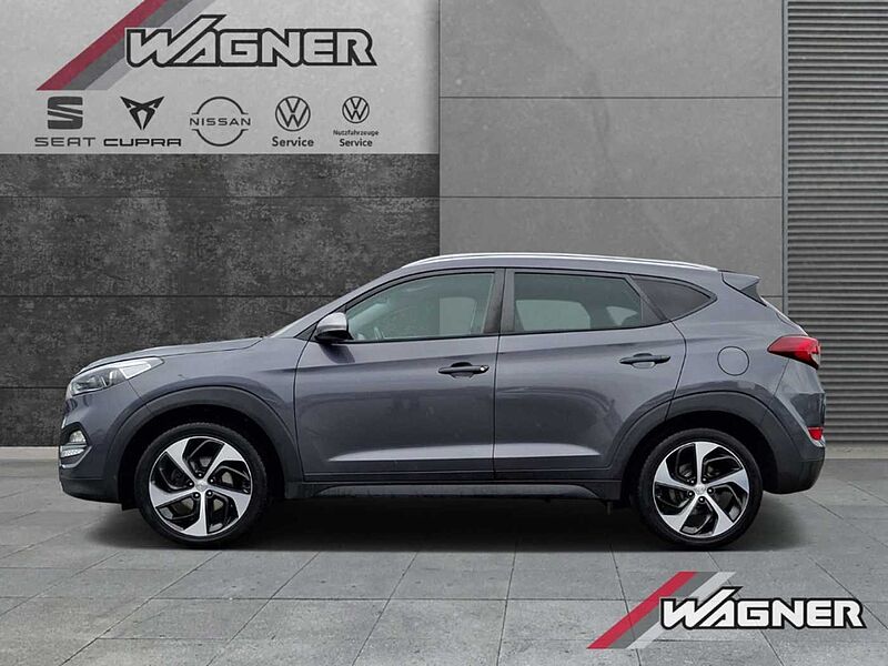 Hyundai TUCSON 1.6 Advantage 4WD DCT AHK SHZ Navi LenkradHZG Totw